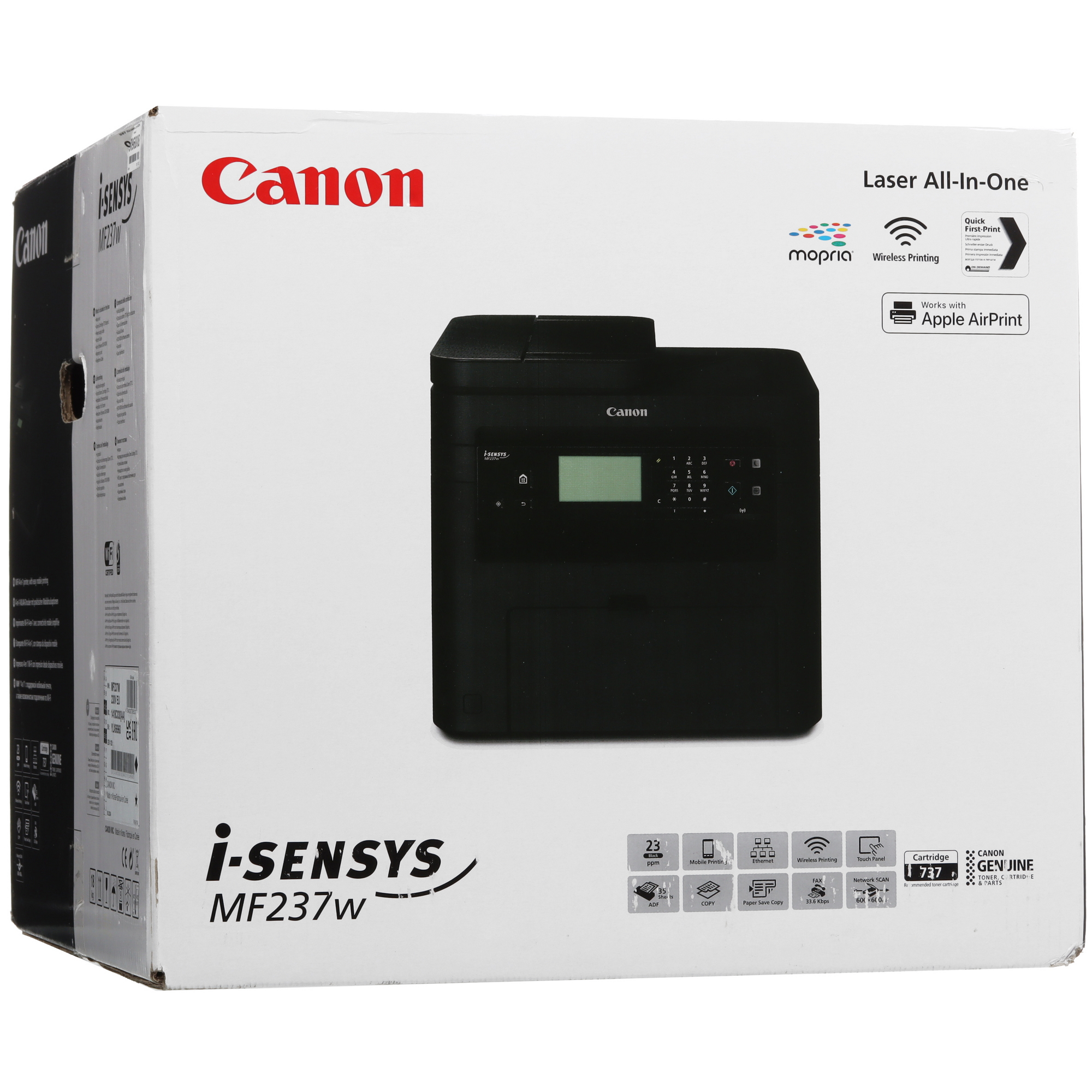 МФУ Canon i-Sensys MF237W (без трубки для факса)