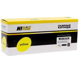 Тонер-картридж HP W2032X/№415X (без чипа) для CLJ Pro M454dn/M479dw, Yellow, 6K, Hi-Black
