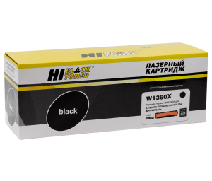 Картридж HP W1360X (без чипа) для LJ M207d/ dw/ M211d/ dw/ M236sdw, 2,6K, Hi-Black