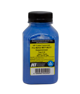Тонер HP CLJ Pro M252/MFP M277, Химический, Тип 2.4, C, 60 г, банка, Hi-Black