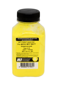 Тонер HP CLJ Pro M252/ MFP M277, Химический, Тип 2.5, Y, 60 г, банка, Hi-Black