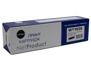 Тонер-картридж HP W1103A (с чипом) для NSL 1000a/1000w/ 1200a/1200w, 2,5K, NetProduct