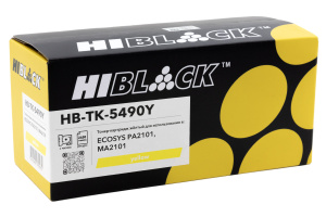 Тонер-картридж Kyocera TK-5490Y для ECOSYS PA2101/ MA2101, Yellow, 2,4K, Hi-Black