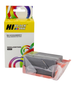 Картридж HP CD975AE/№920XL для OfficeJet 6000/ 6500/ 7000, черный, Hi-black 