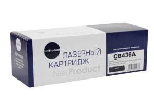 Картридж HP CB436A для LJ P1505/M1120/M1522, 2K, NetProduct