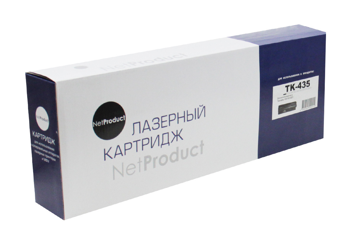 Тонер-картридж Kyocera TK-435 для TA 180/181/220/221, 15K, туба, NetProduct