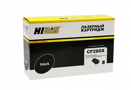 Картридж HP CF280X для M401/425, 6.9K, c чипом, Hi-Black
