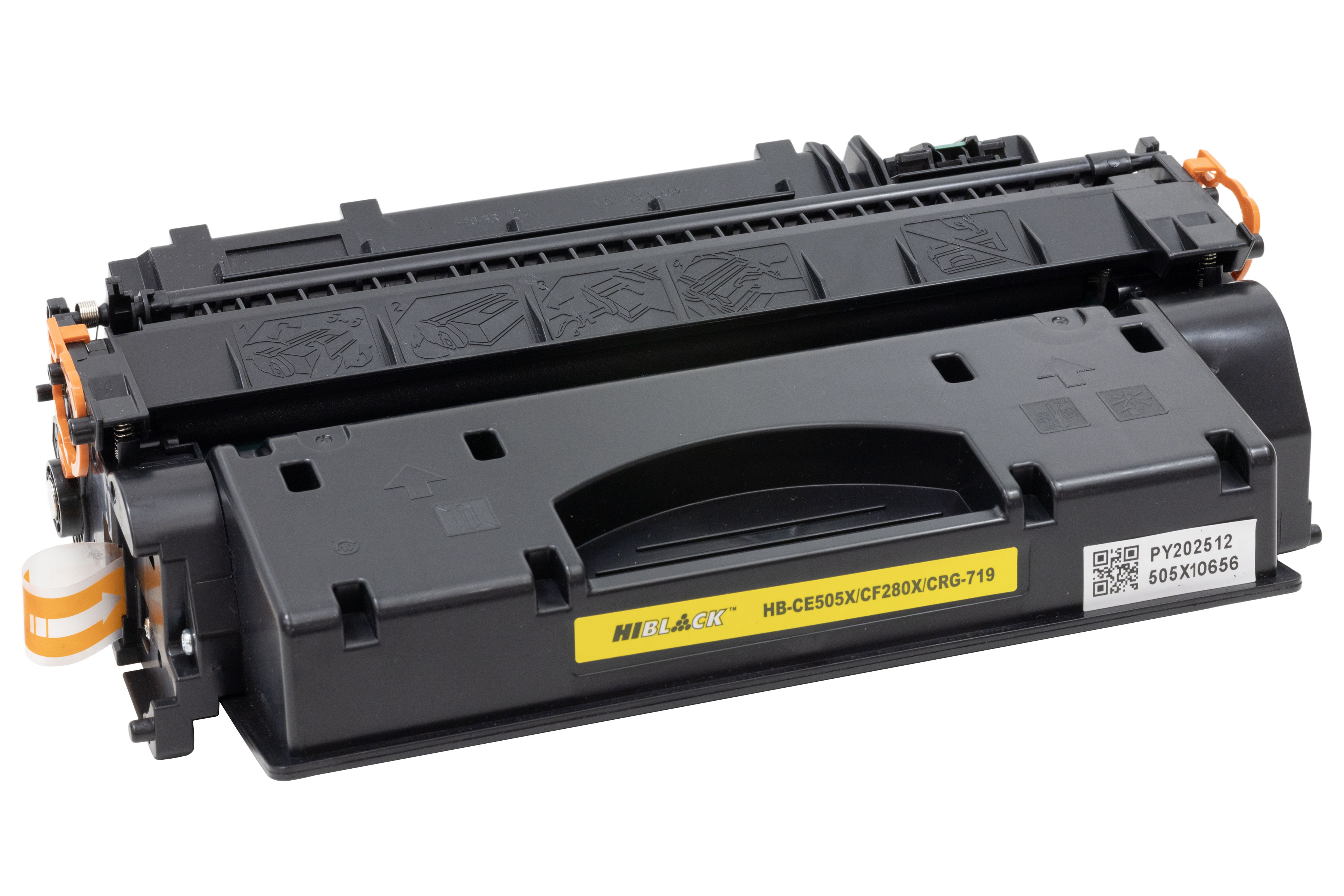 Картридж HP CE505X/ CF280X/ CRG-719H для HP LJ P2055/ M401/ M425/ Canon 719H, 6,9K  Hi-Black