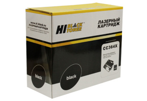 Картридж HP CC364X, с чипом, Hi-Black