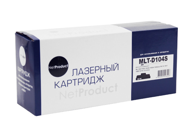 Картридж Samsung MLT-D104S для ML-1660/1665, SCX-3200/3205, 1,5K, NetProduct