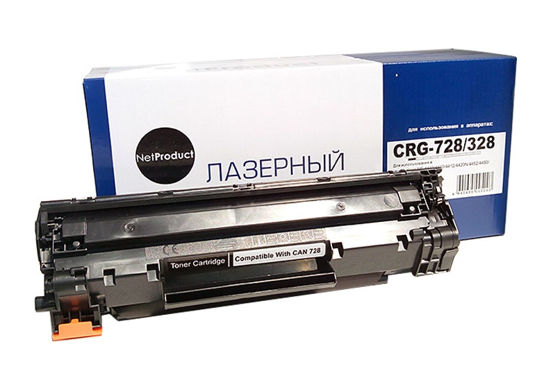 Картридж Canon 728 для Canon MF-4410/4430/4450/4570/4580, 2,1K, NetProduct