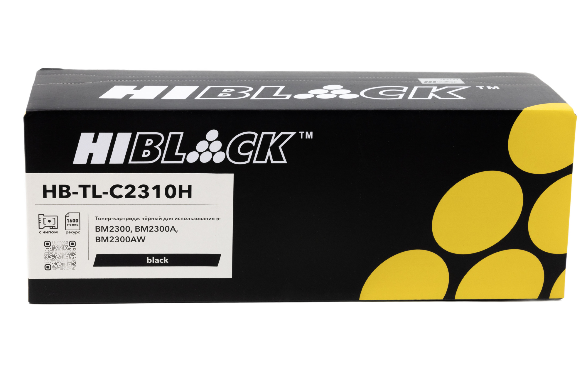 Тонер-картридж Pantum TL-C2310H для BM2300/ BM2300A/ BM2300AW, 1,6K, Hi-Black