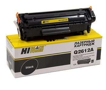 Картридж HP Q2612A для HP LJ 1010/1020/3050, 2K, Hi-Black