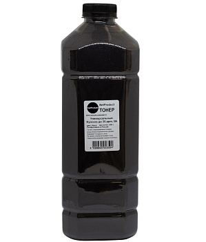 Тонер Kyocera TK-серии до 35 ppm, универсальный, Bk, 900 г, канистра, NetProduct