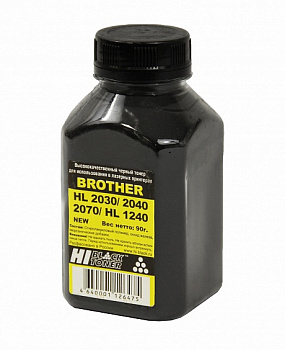 Тонер Brother HL-2030/2040/2070/ HL1240/ HL-6050/7050, 90г, бут., Hi-Black